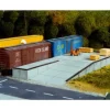 Pikestuff 541-0017 HO Versatile Modular Loading Docks Kit - Your Source for Gaming Essentials* Trains
