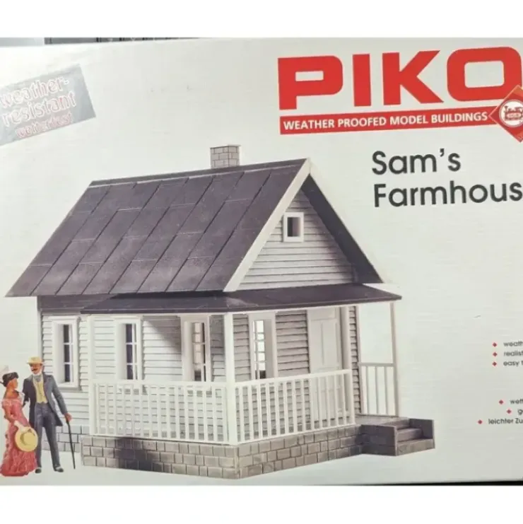 Piko 62226 G Scale Farmhouse Building Kit - Your Source for Gaming Essentials* Trains