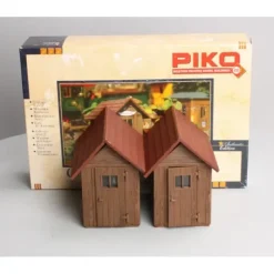 Piko 62261 G Scale Set of 2 Log Cabin Kit - Your Source for Gaming Essentials* Trains