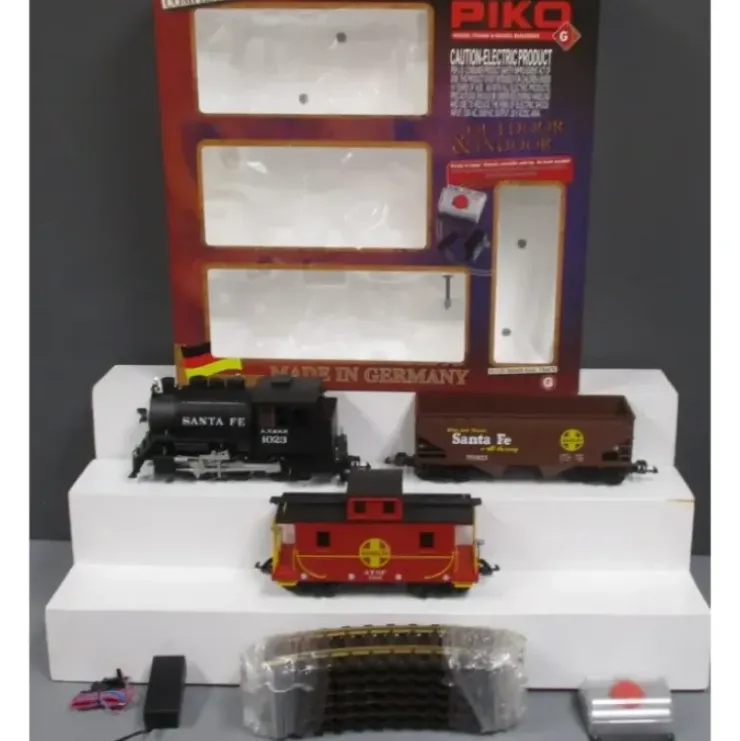 Piko 38104 Santa Fe G Gauge Steam Freight Starter Train Set NIB - Your Source for Gaming Essentials* Trains