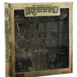 Tabletop Miniatures>Pirate City of Brinewind #44153 Bones Black Unpainted Plastic Boxed Set - Your Source for Gaming Essentials