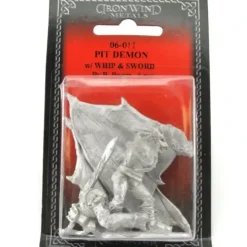 Tabletop Miniatures>Pit Demon with Whip and Sword 06-011 Classic Ral Partha Fantasy RPG Metal Figure - Your Source for Gaming Essentials