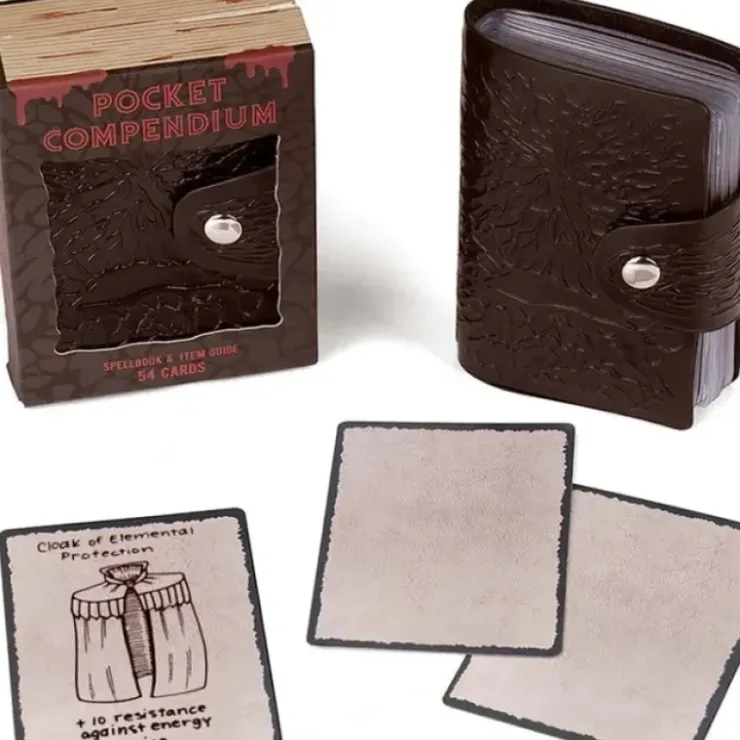 Cards>Pocket Compendium for Spell, Item, and NPC Cards - Tome Of Corruption - Your Source for Gaming Essentials