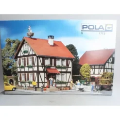 Pola 331712 Half Timbered House with Stork's Nest - Your Source for Gaming Essentials* Trains
