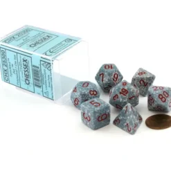 Dice>Polyhedral 7-Die Chessex Dice Set - Speckled Air - Your Source for Gaming Essentials