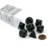 Dice>Polyhedral 7-Die Chessex Dice Set - Speckled Ninja - Your Source for Gaming Essentials