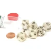 Dice>Polyhedral 7-Die Pearlized Dice Set - Gray - Your Source for Gaming Essentials