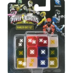 Dice>Power Rangers: Heroes of the Grid Ranger Dice Set - 14 Pieces - Your Source for Gaming Essentials
