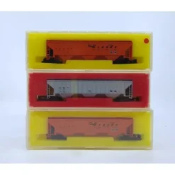 Precision Masters 1403 N Denver & Rio Grande 3-Bay Covered Hopper 3-Car Kit Set MT/Box - Your Source for Gaming Essentials* Trains