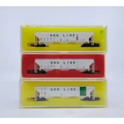 Precision Masters 1510 N SOO Line Covered Hopper Cars (Set of 3) MT/Box - Your Source for Gaming Essentials* Trains