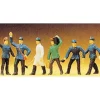 Preiser 10010 HO DB Railroad Personnel Figures (Set of 6) - Your Source for Gaming Essentials* Trains