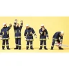 Preiser 10486 HO Firefighter Technical Support Personnel Figures (Set of 5) - Your Source for Gaming Essentials* Trains