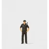 Preiser 28108 HO Security Patrolman Figure - Your Source for Gaming Essentials* Trains