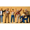 Preiser 65319 O Truck Drivers Figures (Set of 6) - Your Source for Gaming Essentials* Trains