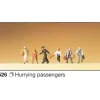 Preiser 88526 Z Hurrying Passenger Figures (Set of 6) - Your Source for Gaming Essentials* Trains