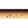 Preiser 88522 Z Scale Teenage Traveler Figures (Set of 6) - Your Source for Gaming Essentials* Trains