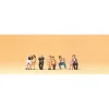 Preiser 88534 Z Seated Passenger Figures (Set of 8) - Your Source for Gaming Essentials* Trains