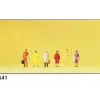 Preiser 88541 Z Standing Passengers w/Handbags Figures (Set of 6) - Your Source for Gaming Essentials* Trains