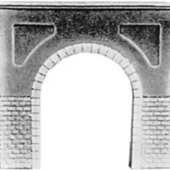 Pre-Size 483-205 Single Track Tunnel Portal Cut Stone 2-3/4 x 2-3/4 6.9 x 6.9cm - Your Source for Gaming Essentials* Trains