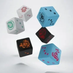 Dice>Q-Workshop Batman Miniature Game: D6 Suicide Squad Dice Set (6 Piece Set) - Your Source for Gaming Essentials