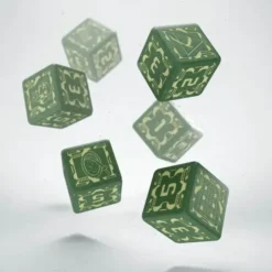 Dice>Q-Workshop Battletech House Liao D6 Dice Set (6 Piece Set) - Your Source for Gaming Essentials