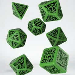 Dice>Q-Workshop Call of Cthulhu: The Outer Gods Dice Set Cthulhu (7 Piece Set) - Your Source for Gaming Essentials