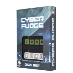 Dice>Q-Workshop CyberFudge Dice Set (8 Piece Set) - Your Source for Gaming Essentials
