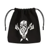 Dice>Q-Workshop Dice Bag - Dwarven Black - Your Source for Gaming Essentials