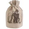 Dice>Q-Workshop Forest Dice Bag - Beige with Black - Your Source for Gaming Essentials