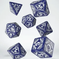 Dice>Q-Workshop Starfinder Signal of Screams Dice Set (7 Piece Set) - Your Source for Gaming Essentials