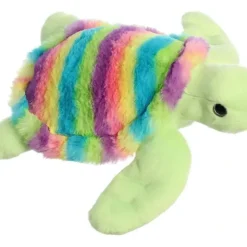Toys>Rainbow Collection 12" Aurora Plush Rainbow Turtle - Your Source for Gaming Essentials