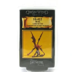 Tabletop Miniatures>Ral Lord of The BalrogsUnderworldFireDemons #10-412 Classic Ral Partha Figure - Your Source for Gaming Essentials