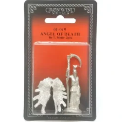 Tabletop Miniatures>Ral Partha Angel Of Death #01-019 Unpainted Classic Fantasy RPG D&D Metal Figure - Your Source for Gaming Essentials