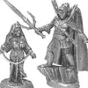 Tabletop Miniatures>Ral Partha Elf Anti-Hero With Slave #01-164 Unpainted Fantasy Metal Figure - Your Source for Gaming Essentials