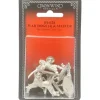 Tabletop Miniatures>Ral Partha Four War Dogs and Master #01-028 Unpainted Fantasy Metal Figure - Your Source for Gaming Essentials