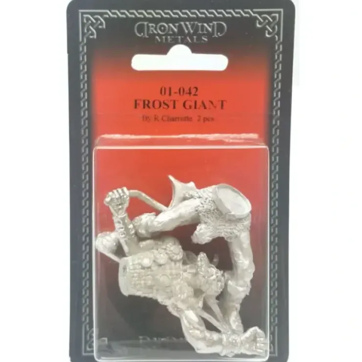 Tabletop Miniatures>Ral Partha Frost Giant #01-042 Unpainted Classic Fantasy RPG D&D Metal Figure - Your Source for Gaming Essentials