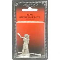 Tabletop Miniatures>Ral Partha Goddess Of Love #01-008 Unpainted Classic Fantasy RPG Metal Figure - Your Source for Gaming Essentials