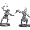 Tabletop Miniatures>Ral Partha Mummies (2 Pieces) #01-203 Unpainted Classic Fantasy RPG Metal Figure - Your Source for Gaming Essentials