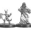 Tabletop Miniatures>Ral Partha Necromancer and Skeletal Familiar #01-208 Unpainted RPG Metal Figure - Your Source for Gaming Essentials