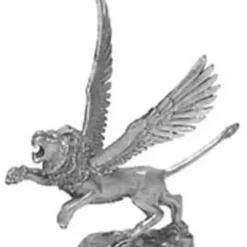 Tabletop Miniatures>Ral Partha Winged Lion #01-180 Unpainted Classic Fantasy RPG D&D Metal Figure - Your Source for Gaming Essentials