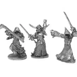 Tabletop Miniatures>Ral Partha Wraiths (3 Pieces) #01-041 Unpainted Classic Fantasy RPG Metal Figure - Your Source for Gaming Essentials
