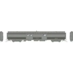 Rapido Trains 506011 N Chicago, Burlington & Quincy 73' Smooth Side Baggage #991 - Your Source for Gaming Essentials* Trains