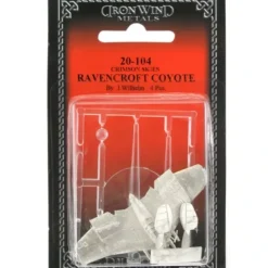 Tabletop Miniatures>Ravencroft Coyote #20-104 Crimson Skies RPG Metal Ral Partha Figure - Your Source for Gaming Essentials