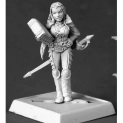 Tabletop Miniatures>Reaper Miniatures Ailyn Ghontasavos #60065 Pathfinder Miniatures Unpainted Mini - Your Source for Gaming Essentials