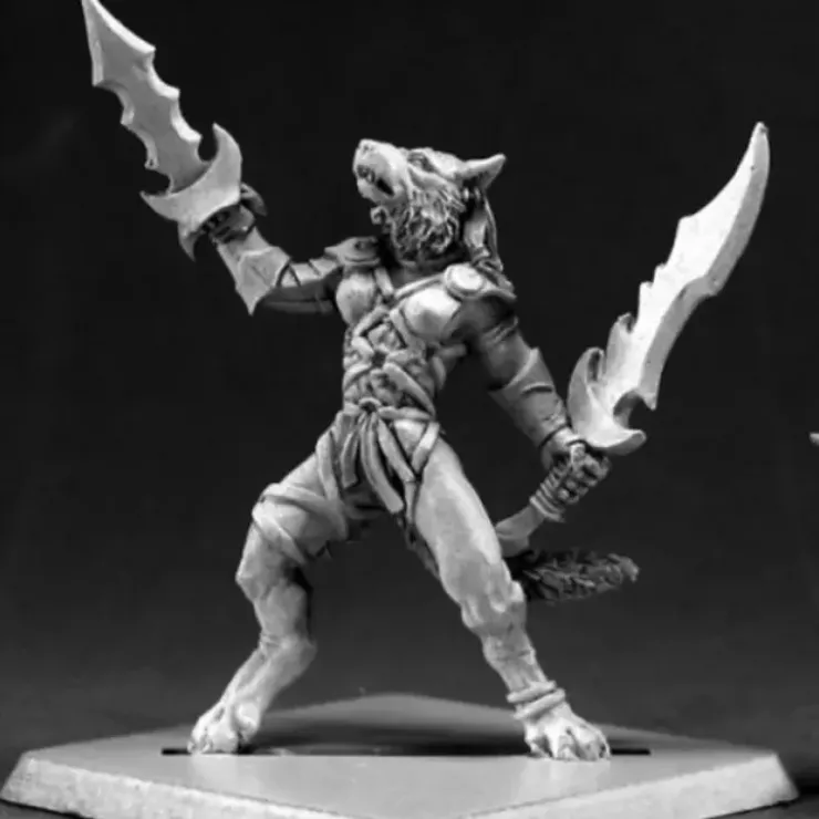 Tabletop Miniatures>Reaper Miniatures Aislinn, Shadow Tracker #14532 Koborlas Unpainted RPG D&D Mini - Your Source for Gaming Essentials