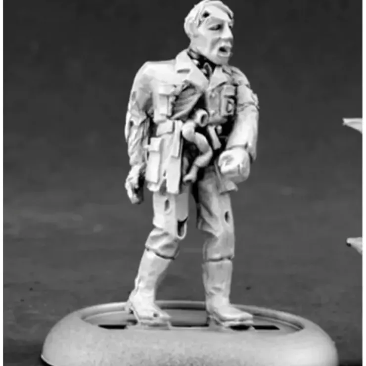 Tabletop Miniatures>Reaper Miniatures Aldorf Hinzler, Zombie Leader #50117 Chronoscope Mini Figure - Your Source for Gaming Essentials
