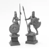 Tabletop Miniatures>Reaper Miniatures Amazon and Spartan Living Statues (Stone) #44127 Bones Black - Your Source for Gaming Essentials