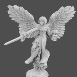 Reaper Miniatures Angel Of Shadow #02961 Dark Heaven Legends Unpainted Metal - Your Source for Gaming Essentials* Tabletop Miniatures