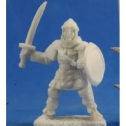 Tabletop Miniatures>Reaper Miniatures Anhurian Swordsman (3) #77356 Bones Unpainted Plastic Figure - Your Source for Gaming Essentials