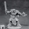 Tabletop Miniatures>Reaper Miniatures Ankoa, Barbarian Hero #03869 Dark Heaven Unpainted Metal Mini - Your Source for Gaming Essentials